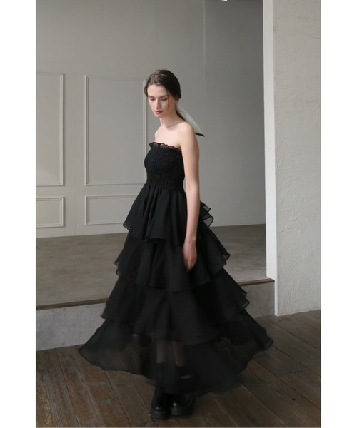 frilly tiered dress（ドレス）｜celon（セロン）のファッション通販