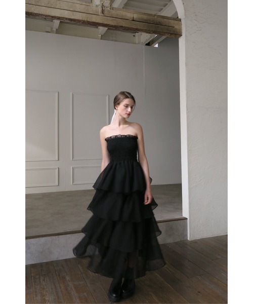 frilly tiered dress（ドレス）｜celon（セロン）のファッション通販