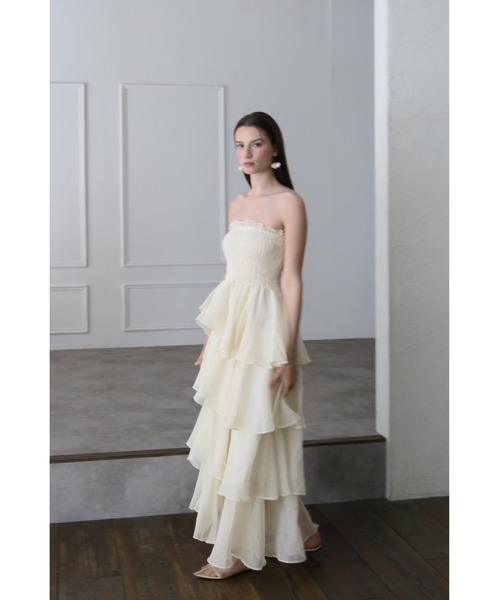 frilly tiered dress（ドレス）｜celon（セロン）のファッション通販