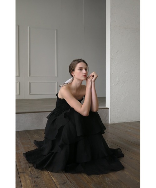 frilly tiered dress（ドレス）｜celon（セロン）のファッション通販