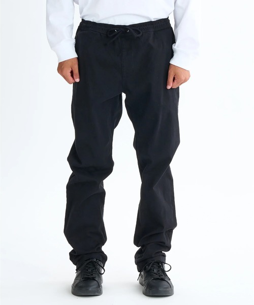 Quiksilver(クイックシルバー)の「TAXER REGULAR TWILL/クイックシルバーウエストゴムチノパンツ(チノパンツ・メンズ・ベージュ/グリーン/ブラック・X-LARGE/SMALL/MEDIUM/LARGE)」の1枚目の写真