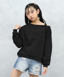 PINKHUNT（ピンクハント）の「PINKHUNT ピンクハント ワンショルトレーナー 0960K（スウェット・キッズ）」