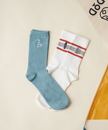 DOD（ディーオーディー）の「【DOD】【ユニセックス】2Pソックス（ソックス/靴下・メンズ）」