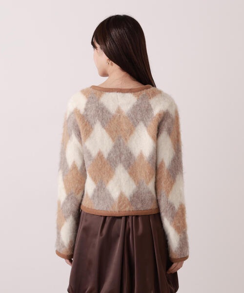 PROPORTION BODY DRESSING（プロポーションボディドレッシング）の「シャギーニットジャケット / 1215274003（カーディガン/ボレロ・レディース・オフホワイト/ベージュ系その他・FREE）」の20枚目の写真