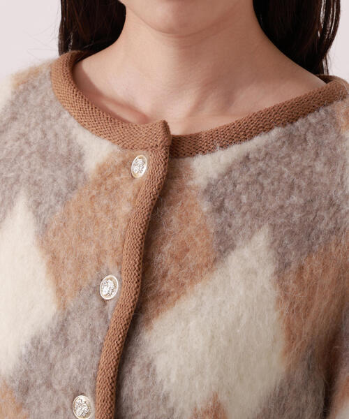 PROPORTION BODY DRESSING（プロポーションボディドレッシング）の「シャギーニットジャケット / 1215274003（カーディガン/ボレロ・レディース・オフホワイト/ベージュ系その他・FREE）」の21枚目の写真