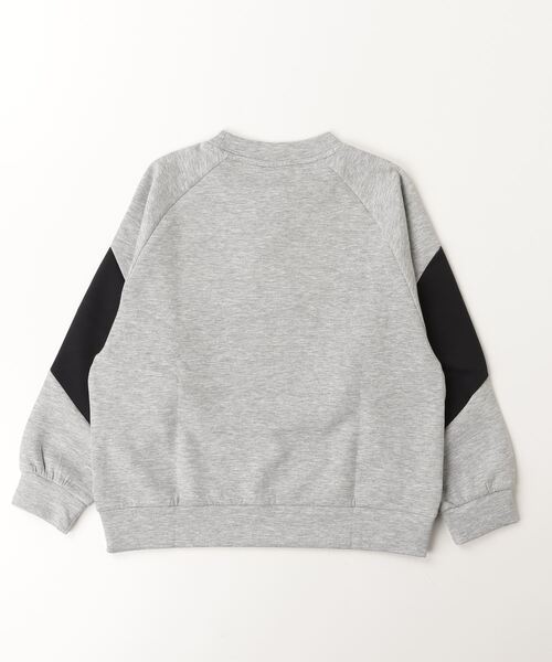 OAKLEY(オークリー)の「オークリー YTR QD FLEECE BLOCK CREW 10.0(スウェット・キッズ・グレー/ブラック×グレー・130cm/140cm/150cm/160cm)」の3枚目の写真