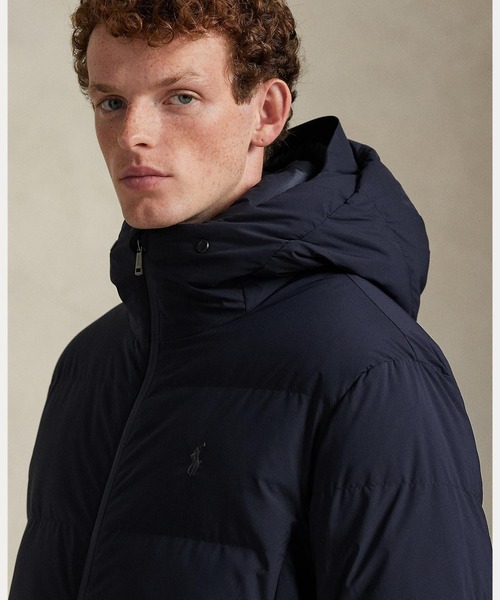 マット キルテッド ダウン コート（ダウンジャケット/コート）｜POLO