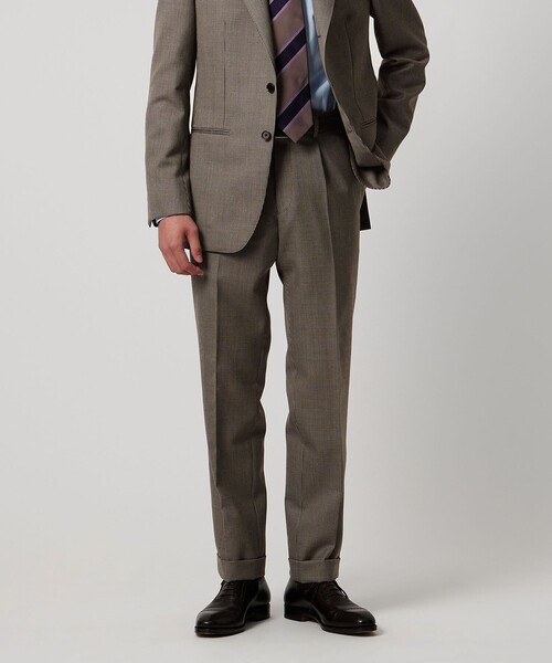 セール】Vitale Barberis Canonico ハウンドトゥース シングル3ボタン