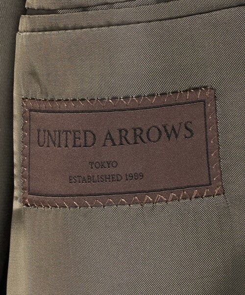 UNITED ARROWS（ユナイテッドアローズ）の「Vitale Barberis Canonico ハウンドトゥース シングル3ボタン スーツ MC‐MODEL はっ水（スーツセット・メンズ・モカ・48/46/50/42/44）」の9枚目の写真