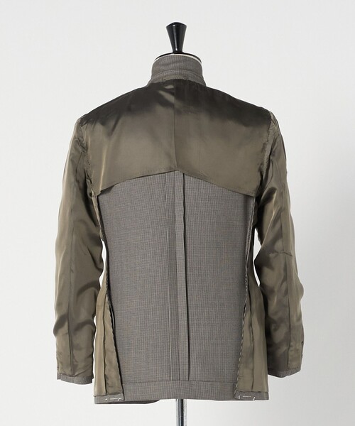 UNITED ARROWS（ユナイテッドアローズ）の「Vitale Barberis Canonico ハウンドトゥース シングル3ボタン スーツ MC‐MODEL はっ水（スーツセット・メンズ・モカ・48/46/50/42/44）」の7枚目の写真