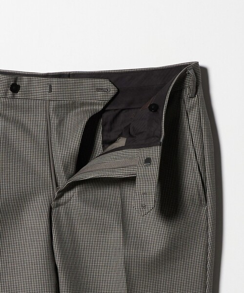 UNITED ARROWS（ユナイテッドアローズ）の「Vitale Barberis Canonico ハウンドトゥース シングル3ボタン スーツ MC‐MODEL はっ水（スーツセット・メンズ・モカ・48/46/50/42/44）」の3枚目の写真