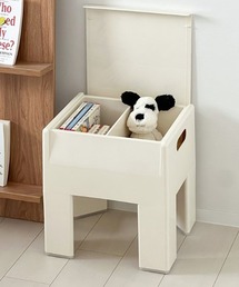 Made in I（メイドインアイ）の「収納型 MODERN SQUARE BOX STOOL（家具）」