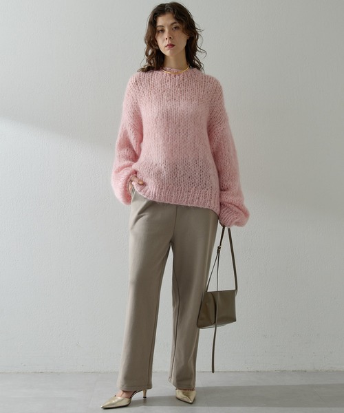 ハンドクルーニットプルオーバー（ニット/セーター）｜Whim Gazette