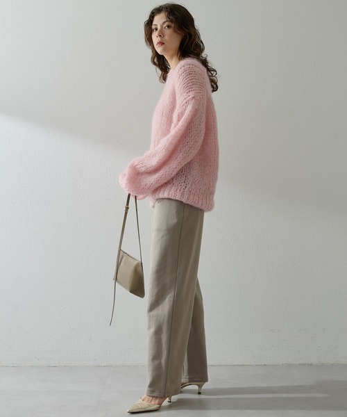 ハンドクルーニットプルオーバー（ニット/セーター）｜Whim Gazette