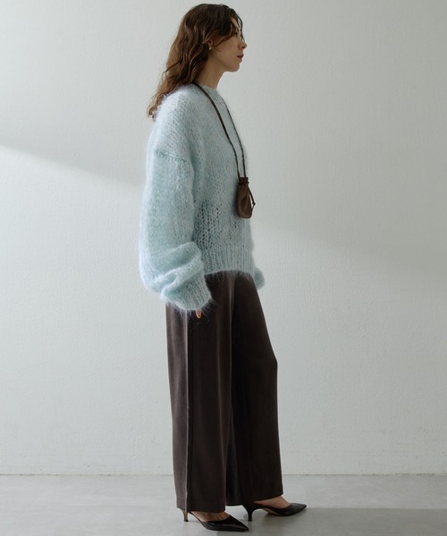 ハンドクルーニットプルオーバー（ニット/セーター）｜Whim Gazette