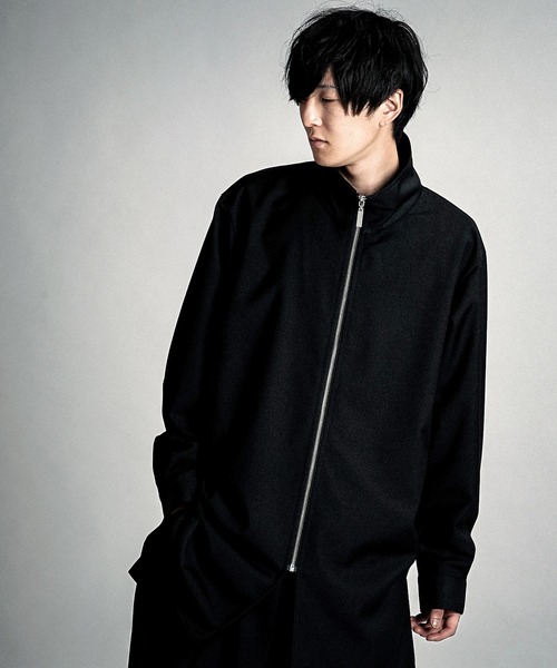 NO ID.（ノーアイディ）の「【NO ID.】Zip Long Shirt / ジップ ロング シャツ（シャツ/ブラウス・メンズ・ブラック/グレー/その他10・ONE SIZE）」の15枚目の写真