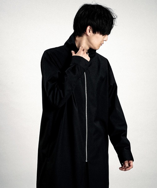 NO ID.（ノーアイディ）の「【NO ID.】Zip Long Shirt / ジップ ロング シャツ（シャツ/ブラウス・メンズ・ブラック/グレー/その他10・ONE SIZE）」の16枚目の写真