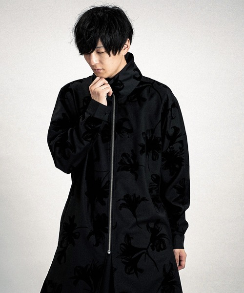 NO ID.（ノーアイディ）の「【NO ID.】Zip Long Shirt / ジップ ロング シャツ（シャツ/ブラウス・メンズ・ブラック/グレー/その他10・ONE SIZE）」の21枚目の写真
