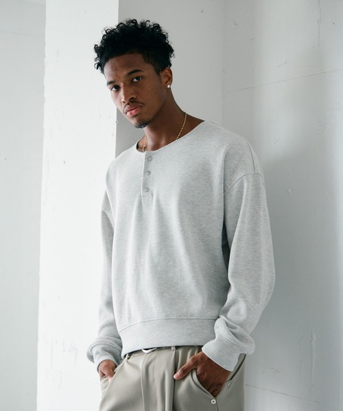 CONZ（コンズ）の「BALLON WIDE HENRY（Tシャツ/カットソー）」 - WEAR
