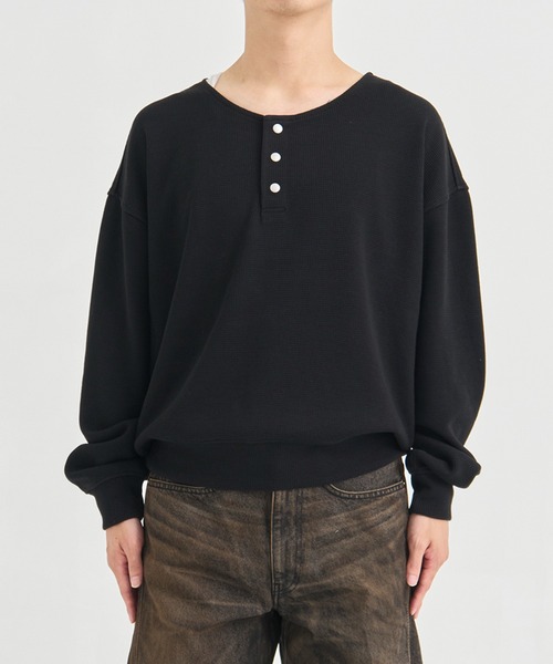 CONZ（コンズ）の「BALLON WIDE HENRY（Tシャツ/カットソー）」 - WEAR