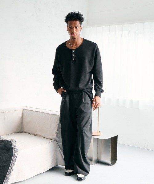 BALLON WIDE HENRY（Tシャツ/カットソー）｜CONZ（コンズ）の