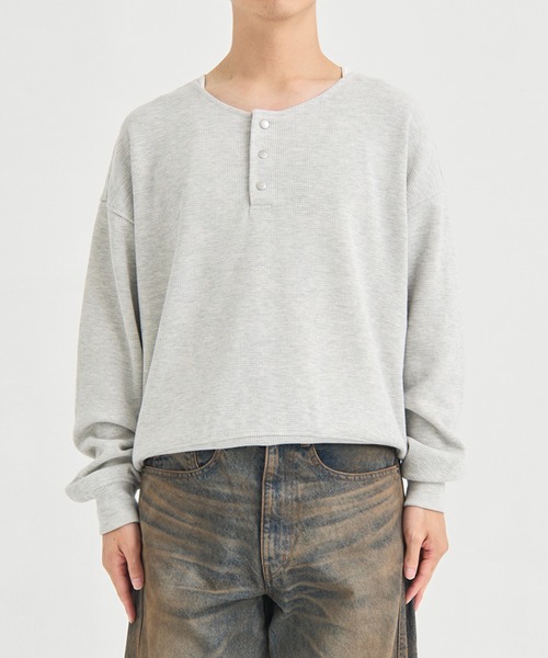 CONZ（コンズ）の「BALLON WIDE HENRY（Tシャツ/カットソー）」 - WEAR