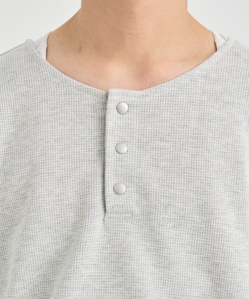 CONZ（コンズ）の「BALLON WIDE HENRY（Tシャツ/カットソー）」 - WEAR