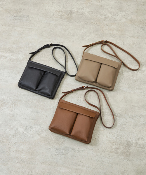 SLOW(スロウ)の「SLOW スロウ / shrink -helmet shoulder bag- シュリンクレザーショルダーバッグ 牛革ヘルメットバッグ / 858S75R(ショルダーバッグ・メンズ・ブラック/グレー/チョコ・FREE)」の16枚目の写真