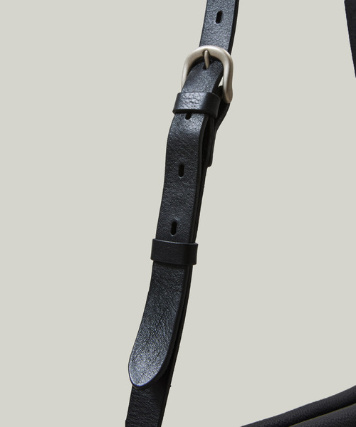 SLOW(スロウ)の「SLOW スロウ / shrink -helmet shoulder bag- シュリンクレザーショルダーバッグ 牛革ヘルメットバッグ / 858S75R(ショルダーバッグ・メンズ・ブラック/グレー/チョコ・FREE)」の20枚目の写真
