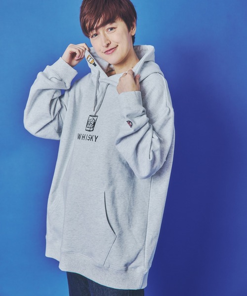 CORPUS　SELECT（コーパストーキョー）の「【YOIDORE/酔いどれ】 ウイスキー プルオーバー スウェット パーカー（パーカー・メンズ・杢グレー/ブラック/グリーン・XL/L/M）」の11枚目の写真