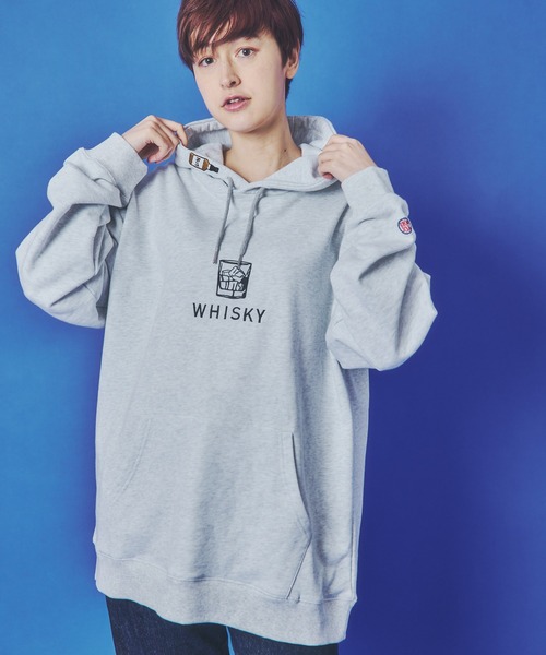 CORPUS　SELECT（コーパストーキョー）の「【YOIDORE/酔いどれ】 ウイスキー プルオーバー スウェット パーカー（パーカー・メンズ・杢グレー/ブラック/グリーン・XL/L/M）」の12枚目の写真