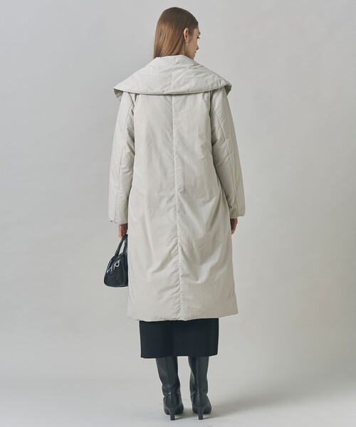 ADS ダウン ショールカラーロングコート（ダウンジャケット/コート