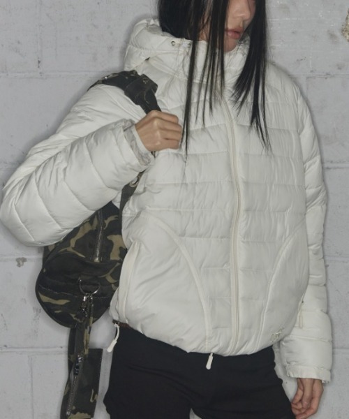 ジャケット・アウター FANCY CLUB Lightweight Swing Puffer A'GEM/9 × .kom 『FANCY CLUB/ファンシークラブ』 LIGHTWEIGHT SWING