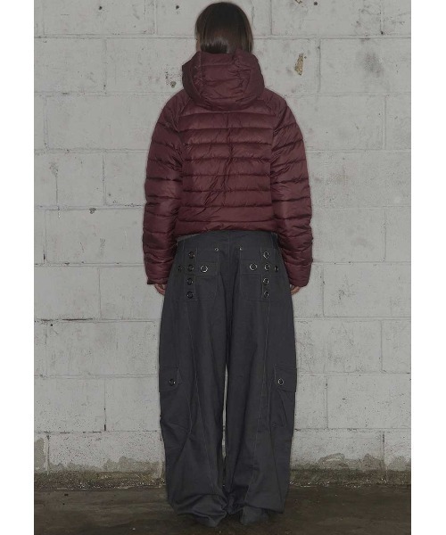 FANCY CLUB(ファンシークラブ)の「A'GEM/9 × .kom 『FANCY CLUB/ファンシークラブ』 LIGHTWEIGHT SWING PUFFER/ライトウェイト 中綿 ジャケット(ダウンジャケット/コート・レディース・ライトブルー/アイボリー/ボルドー/ライトグレー・FREE)」の14枚目の写真