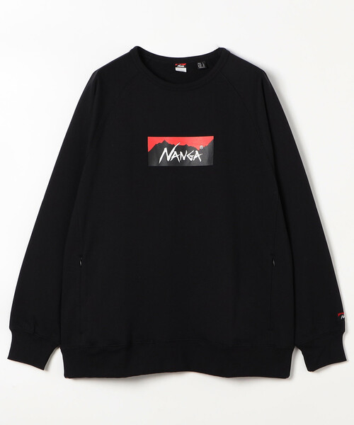 NANGA/ナンガ ECO HYBRID BOX LOGO SWEATSHIRT（スウェット）｜NANGA