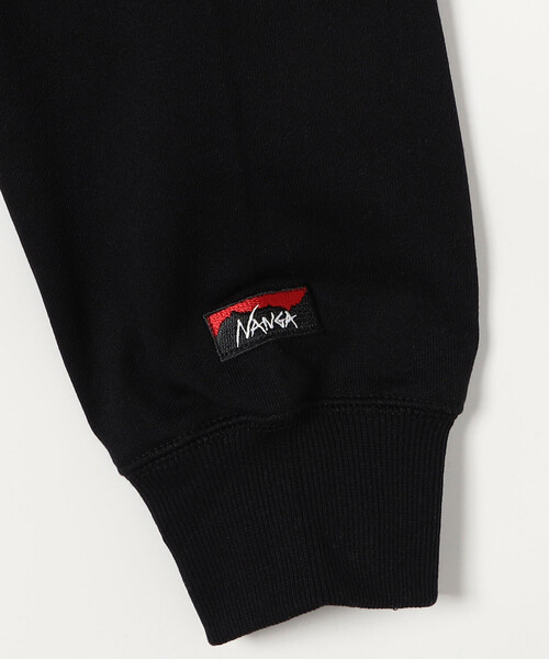 NANGA(ナンガ)の「NANGA/ナンガ ECO HYBRID BOX LOGO SWEATSHIRT(スウェット・メンズ・ブラック/グレー・LARGE/MEDIUM)」の9枚目の写真