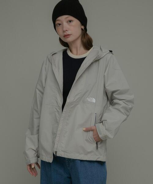 THE NORTH FACE（ザノースフェイス）の「THE NORTH FACE　COMPACT JACKET（ナイロンジャケット・レディース・アイボリー/カーキ/ブラック・LARGE/MEDIUM）」の20枚目の写真