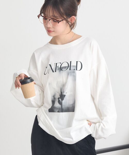 earth music&ecology（アースミュージックアンドエコロジー）の「アソートプリントロンTee（Tシャツ/カットソー・レディース・B/A/C・FREE）」の4枚目の写真