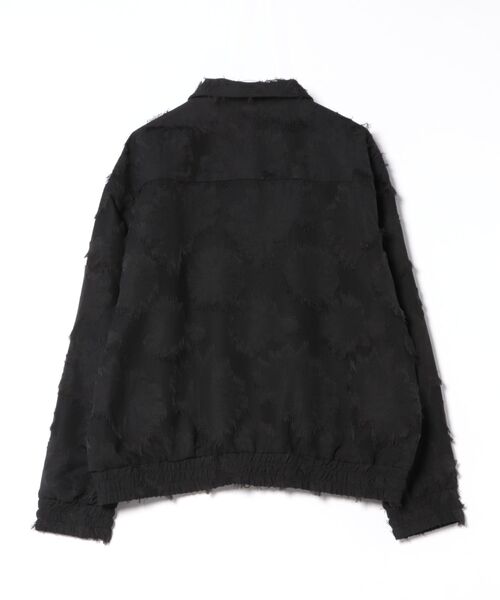 Chica（チカ）の「Chica/チカ/Flower Jacquard Bomber Jacket（その他アウター・メンズ・ブラック・F）」の2枚目の写真