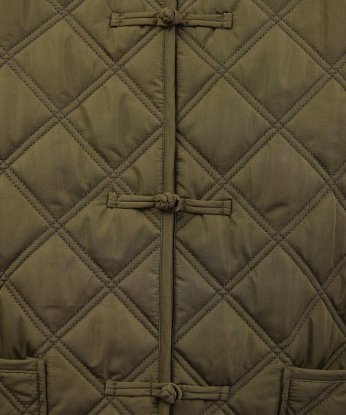 I am I in fact...(アイアムアイインファクト)の「QUILTING CHINA coat(その他アウター・レディース・ベージュ/ブラック/カーキ・FREE)」の18枚目の写真