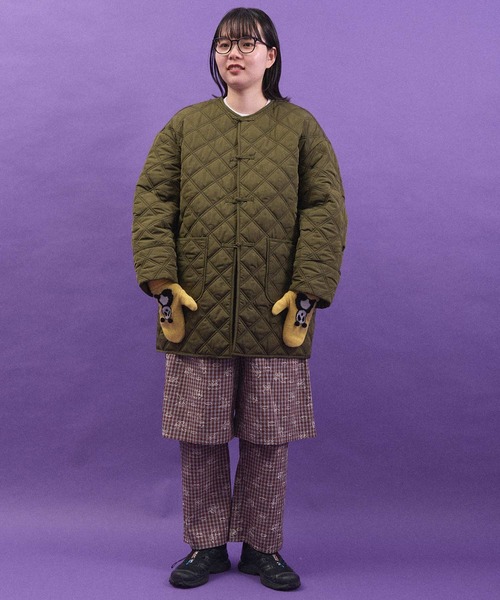 I am I in fact...(アイアムアイインファクト)の「QUILTING CHINA coat(その他アウター・レディース・ベージュ/ブラック/カーキ・FREE)」の19枚目の写真