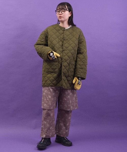 I am I in fact...(アイアムアイインファクト)の「QUILTING CHINA coat(その他アウター・レディース・ベージュ/ブラック/カーキ・FREE)」の20枚目の写真