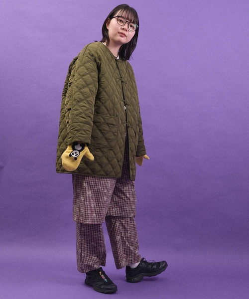 I am I in fact...(アイアムアイインファクト)の「QUILTING CHINA coat(その他アウター・レディース・ベージュ/ブラック/カーキ・FREE)」の21枚目の写真