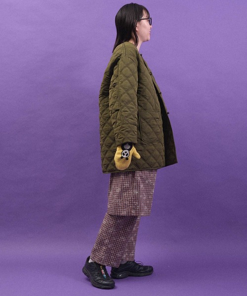 I am I in fact...(アイアムアイインファクト)の「QUILTING CHINA coat(その他アウター・レディース・ベージュ/ブラック/カーキ・FREE)」の22枚目の写真