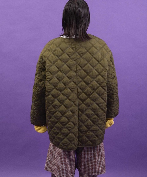 I am I in fact...(アイアムアイインファクト)の「QUILTING CHINA coat(その他アウター・レディース・ベージュ/ブラック/カーキ・FREE)」の15枚目の写真