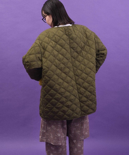 I am I in fact...(アイアムアイインファクト)の「QUILTING CHINA coat(その他アウター・レディース・ベージュ/ブラック/カーキ・FREE)」の16枚目の写真