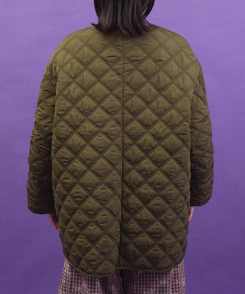 I am I in fact...(アイアムアイインファクト)の「QUILTING CHINA coat(その他アウター・レディース・ベージュ/ブラック/カーキ・FREE)」の6枚目の写真