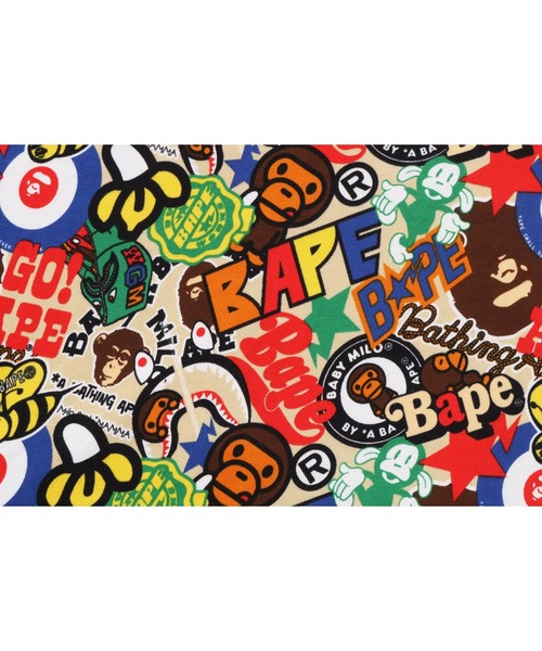 A BATHING APE（アベイシングエイプ）の「BAPE MILO ASSORTED RELAXED FIT ZIP HOODIE（パーカー・キッズ・マルチ・140/100/130/90/110）」の3枚目の写真