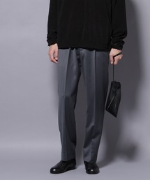 NANO universe | 「Damerino Select」ウールシルクベネシャンパンツ(セットアップ可)(スラックス)