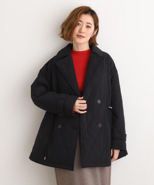 キルティングPコートジャケット（ピーコート）｜grove（グローブ）の